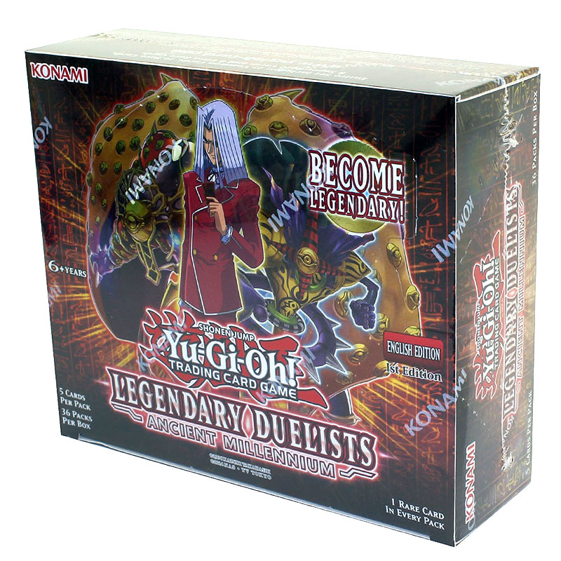 Yu Gi Oh Legendary Duelists Ancient Millennium 1st Edition Booster Box 36 Pack